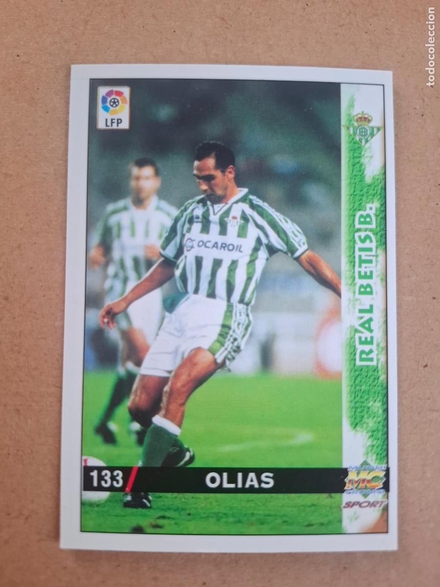 Cromos de f&uacute;tbol: MUNDICROMO 98 99 1998 1999 - 133 OLIAS - REAL BETIS