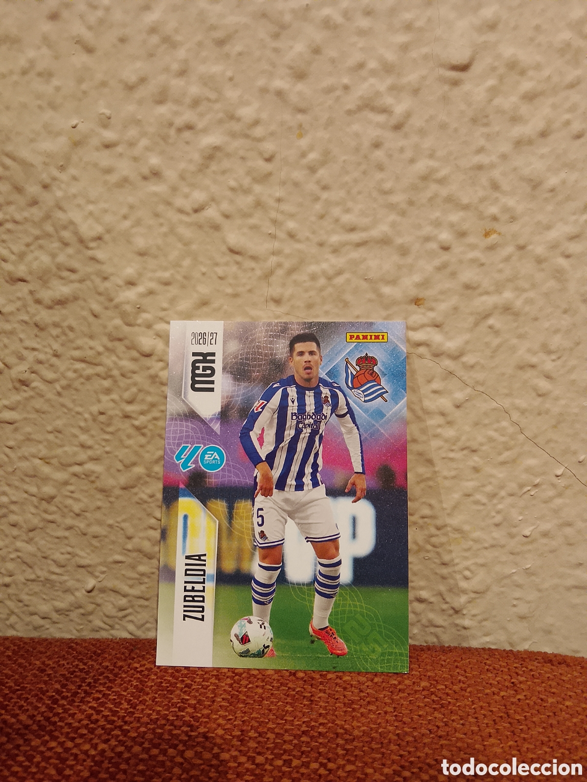 Cromos de f&uacute;tbol: Zubeldia real sociedad 312 megacracks 26/27 2026 2027