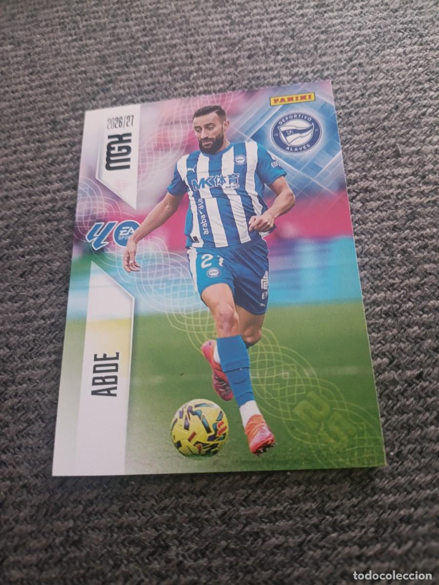 Cromos de f&uacute;tbol: Megacracks 26/27 Abde Alaves