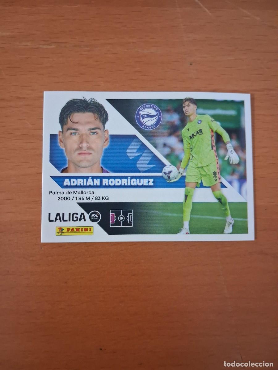 Cromos de f&uacute;tbol: Ediciones Este 2026 2027 26 27 Deportivo Alaves 4 Adrian Rodriguez