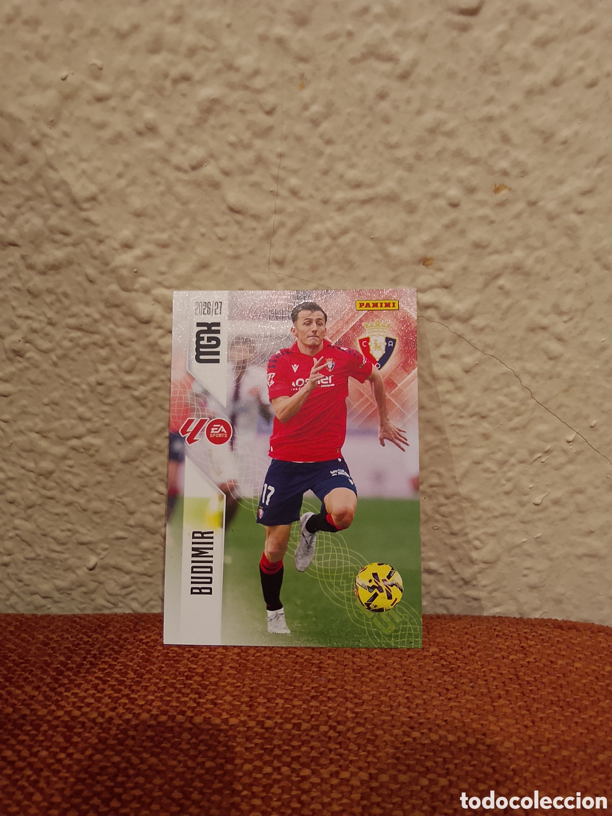 Cromos de f&uacute;tbol: Budimir Osasuna 270 megacracks 26/27 2026 2027