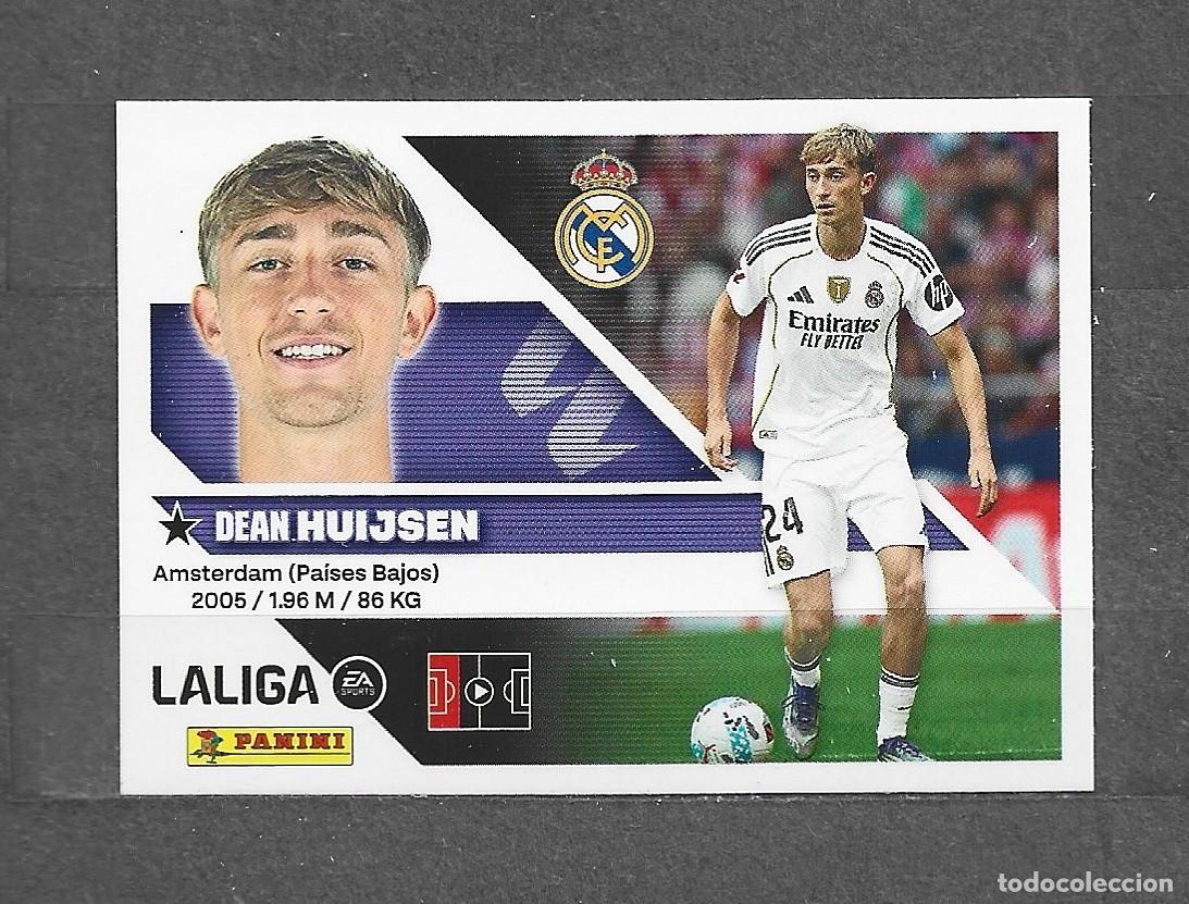 Cromos de f&uacute;tbol: Liga este 26/27 - Huijsen - N&ordm; 9 - R. Madrid
