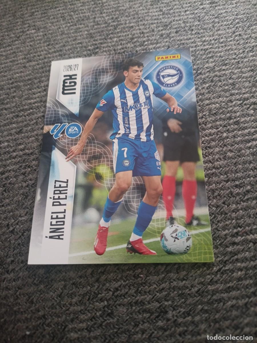 Cromos de f&uacute;tbol: Megacracks 26/27 &Aacute;ngel P&eacute;rez Alaves