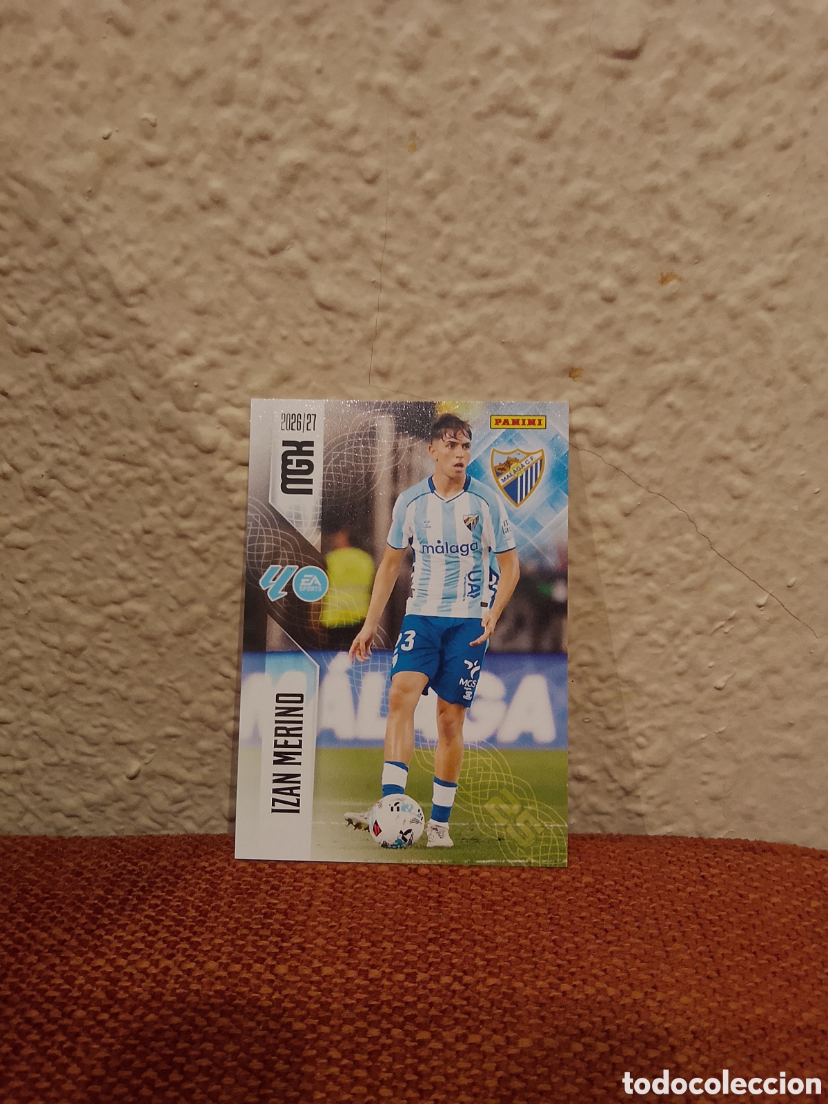 Cromos de f&uacute;tbol: Izan merino M&aacute;laga 244 megacracks 26/27 2026 2027