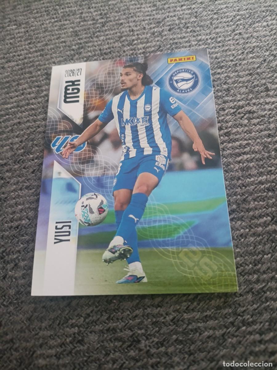 Cromos de f&uacute;tbol: Megacracks 26/27 Yusi Alaves
