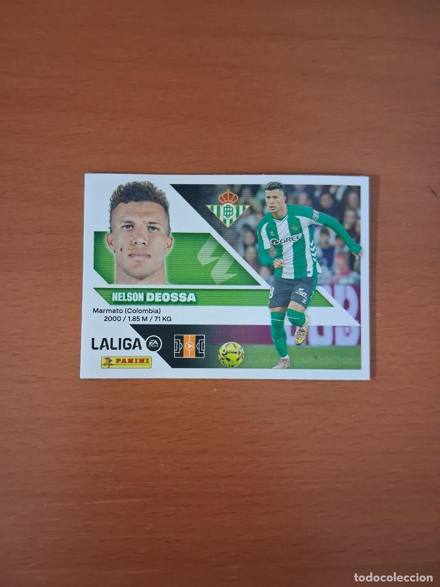 Cromos de f&uacute;tbol: Ediciones Este 2026 2027 26 27 Real Betis 11 BIS Deossa Coloca