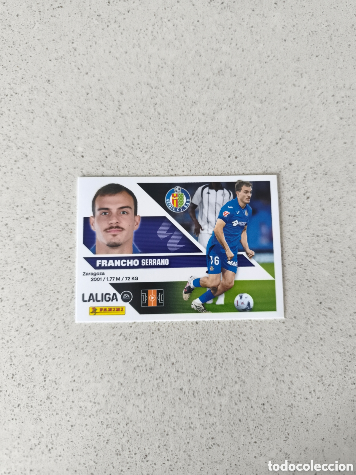 Cromos de f&uacute;tbol: CROMO N&Uacute;MERO 13 FRANCHO GETAFE. LIGA ESTE 26/27. PANINI. TERCERA EDICI&Oacute;N.