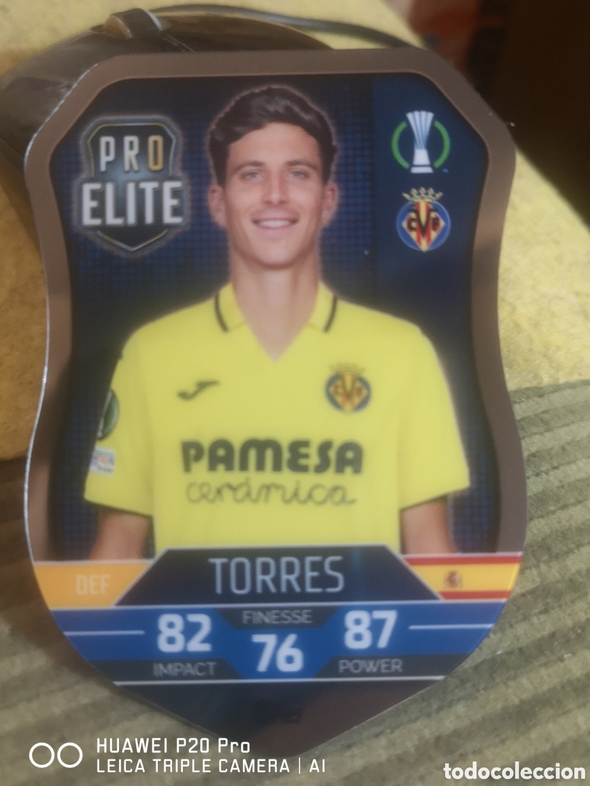 Cromos de f&uacute;tbol: SH15 TORRES ESCUDO PRO ELITE CHAMPIONS LEAGUE MATCH ATTAX TOPPS 2022-2023