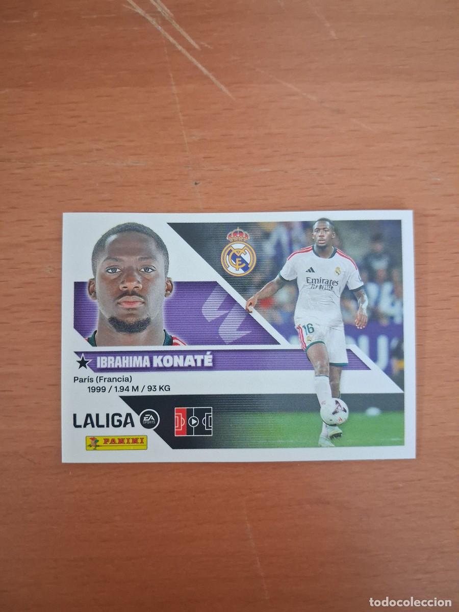 Cromos de f&uacute;tbol: Ediciones Este 2026 2027 26 27 Real Madrid 7 BIS Konate Coloca