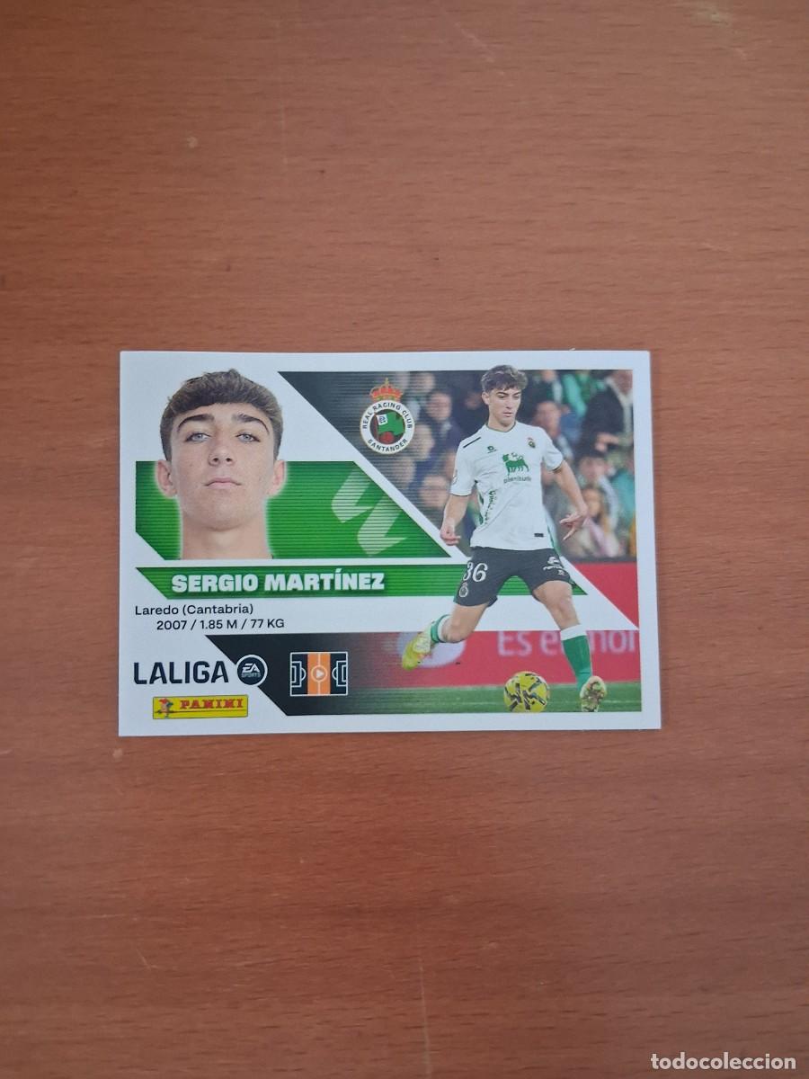 Cromos de f&uacute;tbol: Ediciones Este 2026 2027 26 27 Racing de Santander 13 BIS Sergio Martinez Coloca