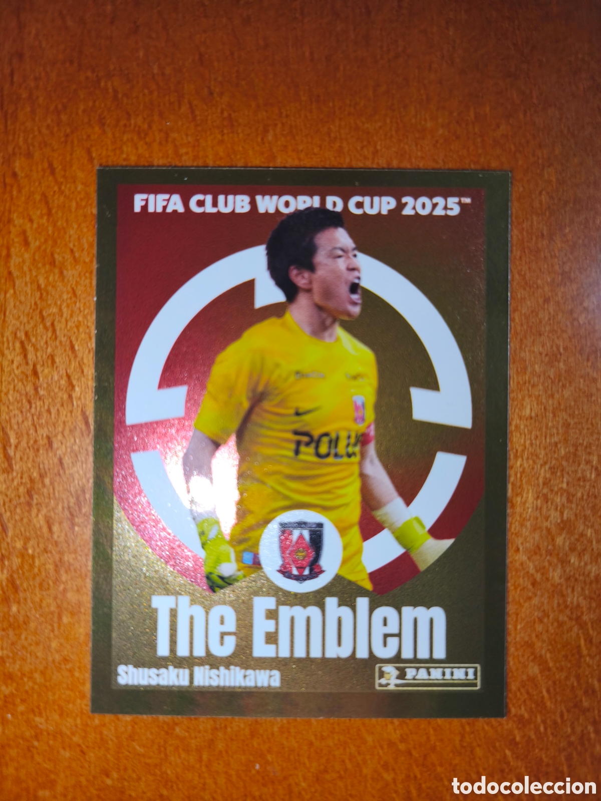 Cromos de f&uacute;tbol: Shusaku Nishikawa n&deg;292 The Emblem Fifa Club World Cup 2025 Urawa Red Diamonds