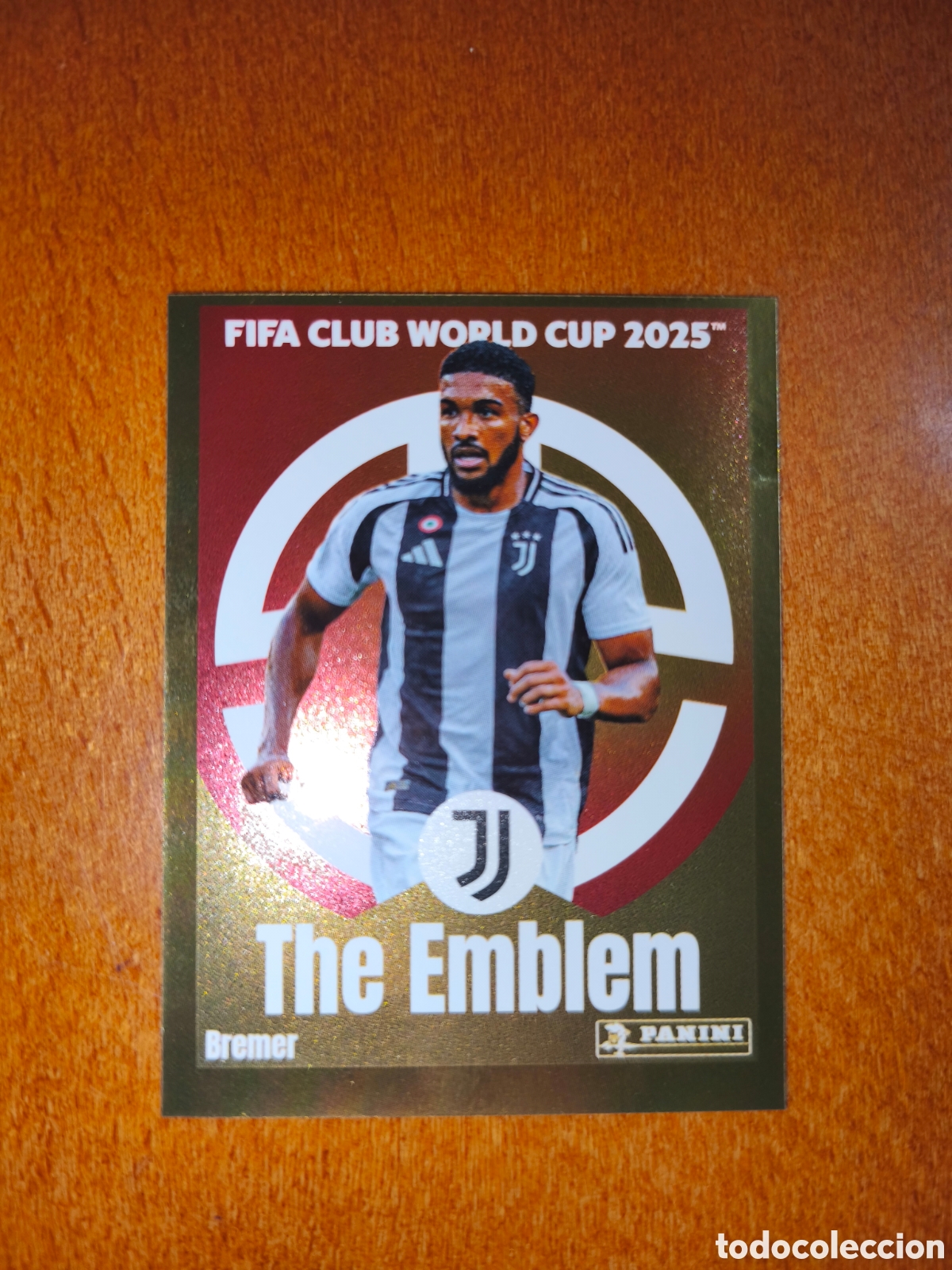 Cartes &agrave; collectionner de Football: Bremer n&deg;472 THE EMBLEM Fifa Club World Cup 2025 Juventus