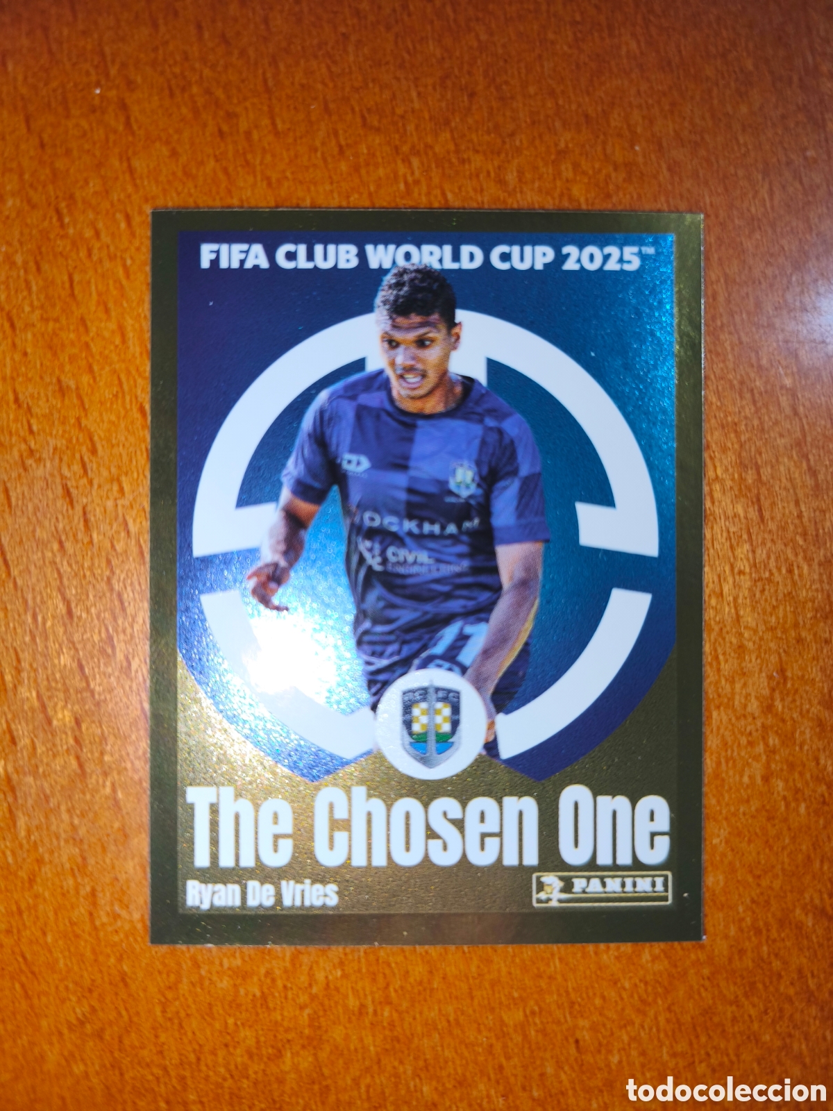 Cartes &agrave; collectionner de Football: Ryan De Vries n&deg;151 THE CHOSEN ONE Fifa Club World Cup 2025 Auckland City FC