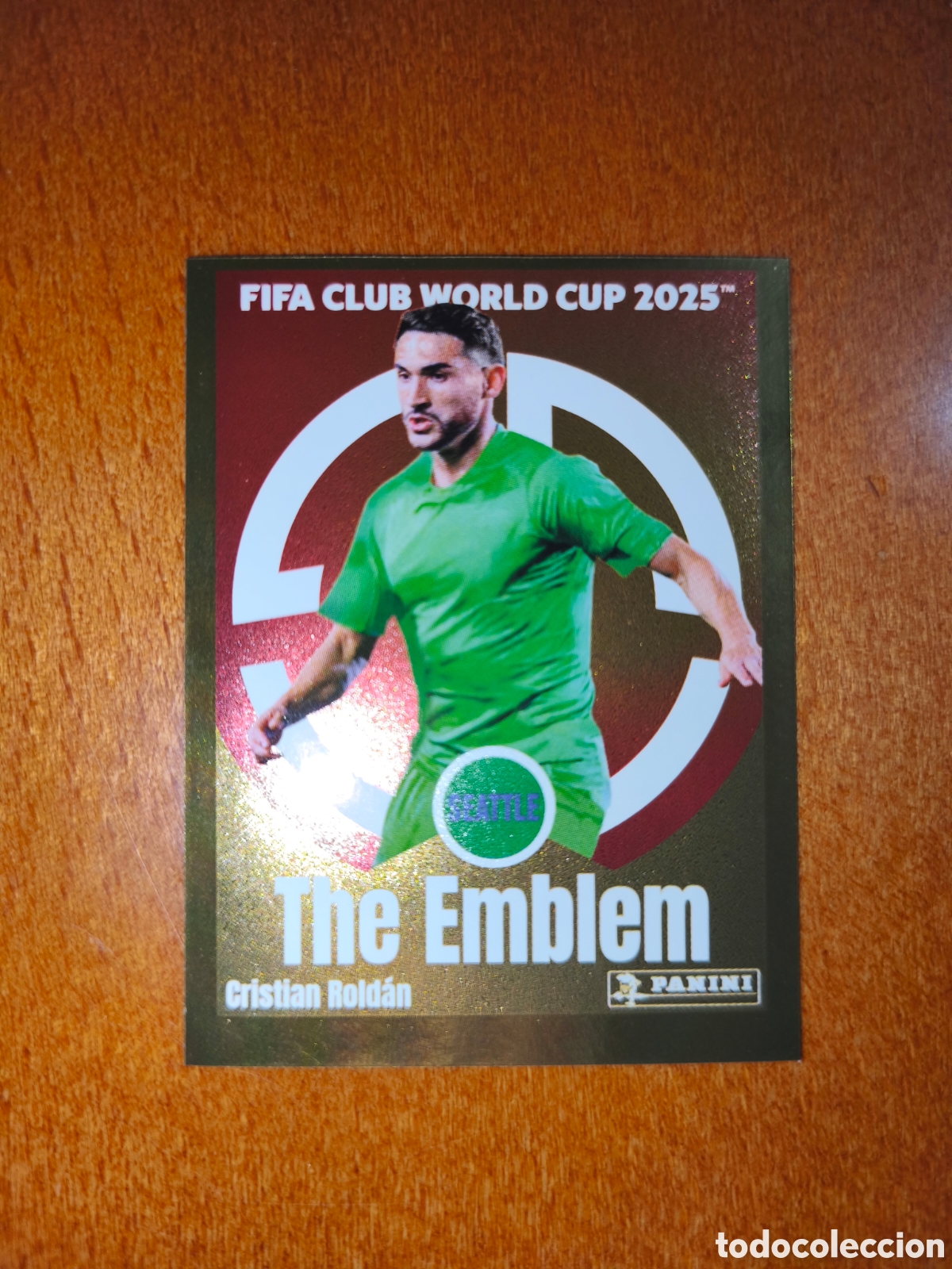 Cartes &agrave; collectionner de Football: Cristian Rold&aacute;n n&deg;116 THE EMBLEM Fifa Club World Cup 2025 Seattle