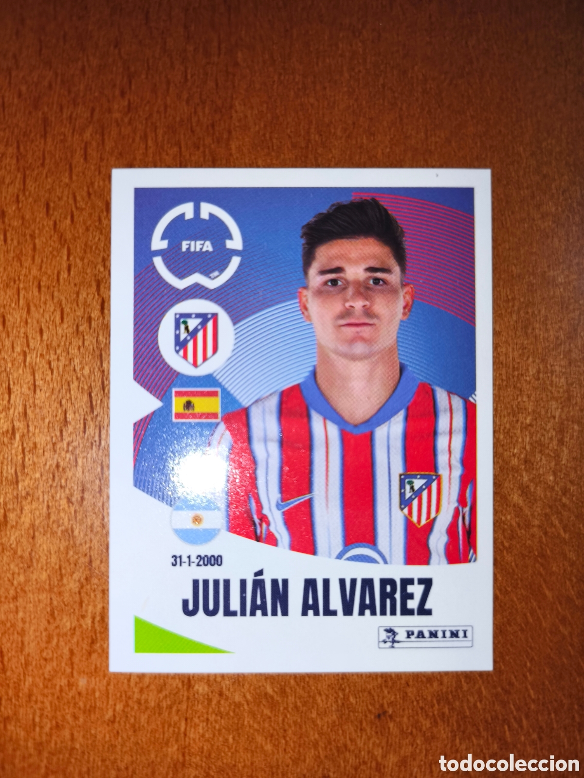 Cartes &agrave; collectionner de Football: Juli&aacute;n Alvarez n&deg;90 Fifa Club World Cup 2025 Atl&eacute;tico De Madrid