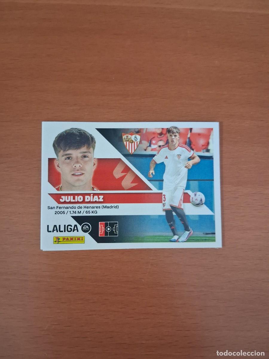 Cromos de f&uacute;tbol: Ediciones Este 2026 2027 26 27 Sevilla FC 8 BIS Julio Diaz Coloca