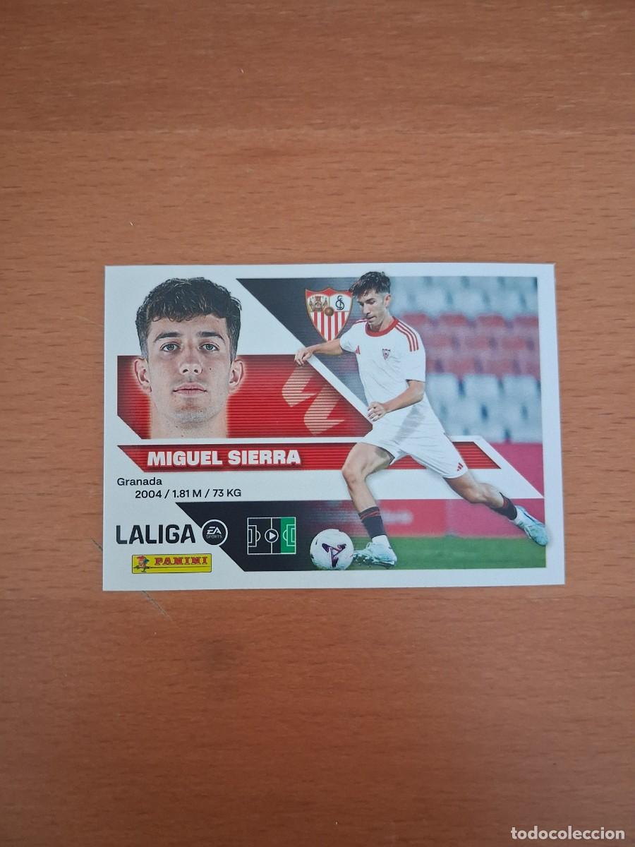Cromos de f&uacute;tbol: Ediciones Este 2026 2027 26 27 Sevilla FC 19 BIS Miguel Sierra Coloca