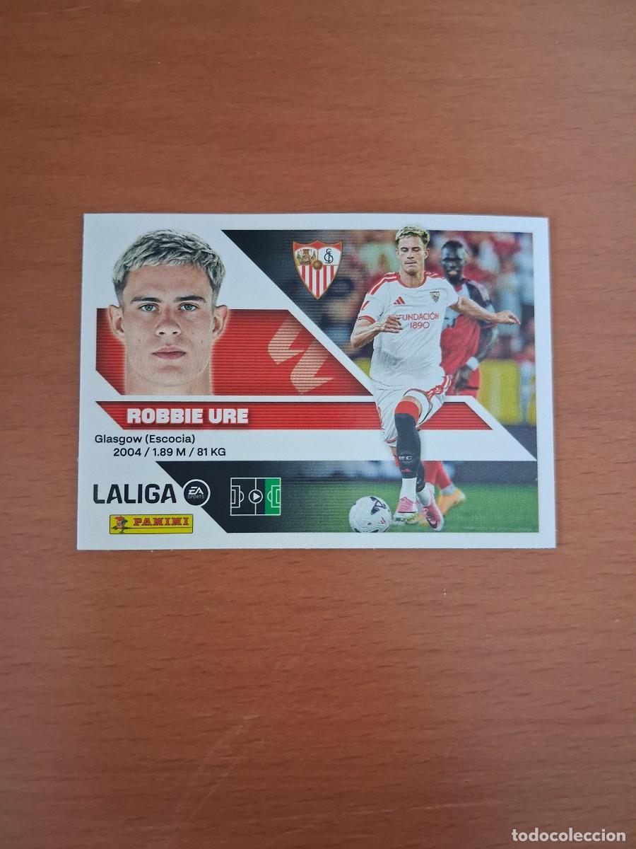 Cromos de f&uacute;tbol: Ediciones Este 2026 2027 26 27 Ultimos Fichajes Sevilla FC 25 Robbie Ure