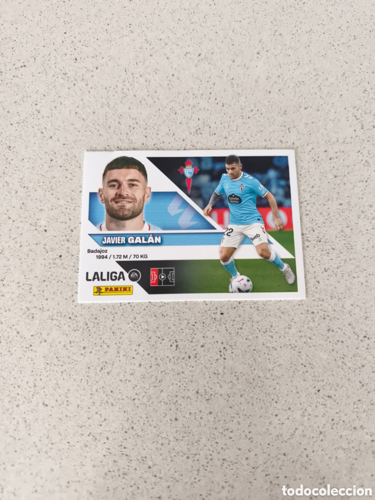 Cartes &agrave; collectionner de Football: CROMO N&Uacute;MERO 37 &Uacute;LTIMO FICHAJE GAL&Aacute;N CELTA DE VIGO. LIGA ESTE 26/27. PANINI. TERCERA EDICI&Oacute;N.