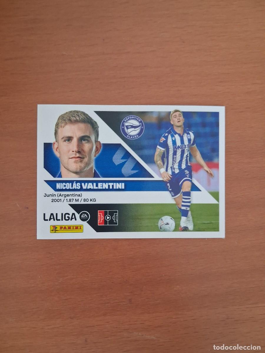 Cromos de f&uacute;tbol: Ediciones Este 2026 2027 26 27 Ultimos Fichajes Deportivo Alaves 30 Valentini