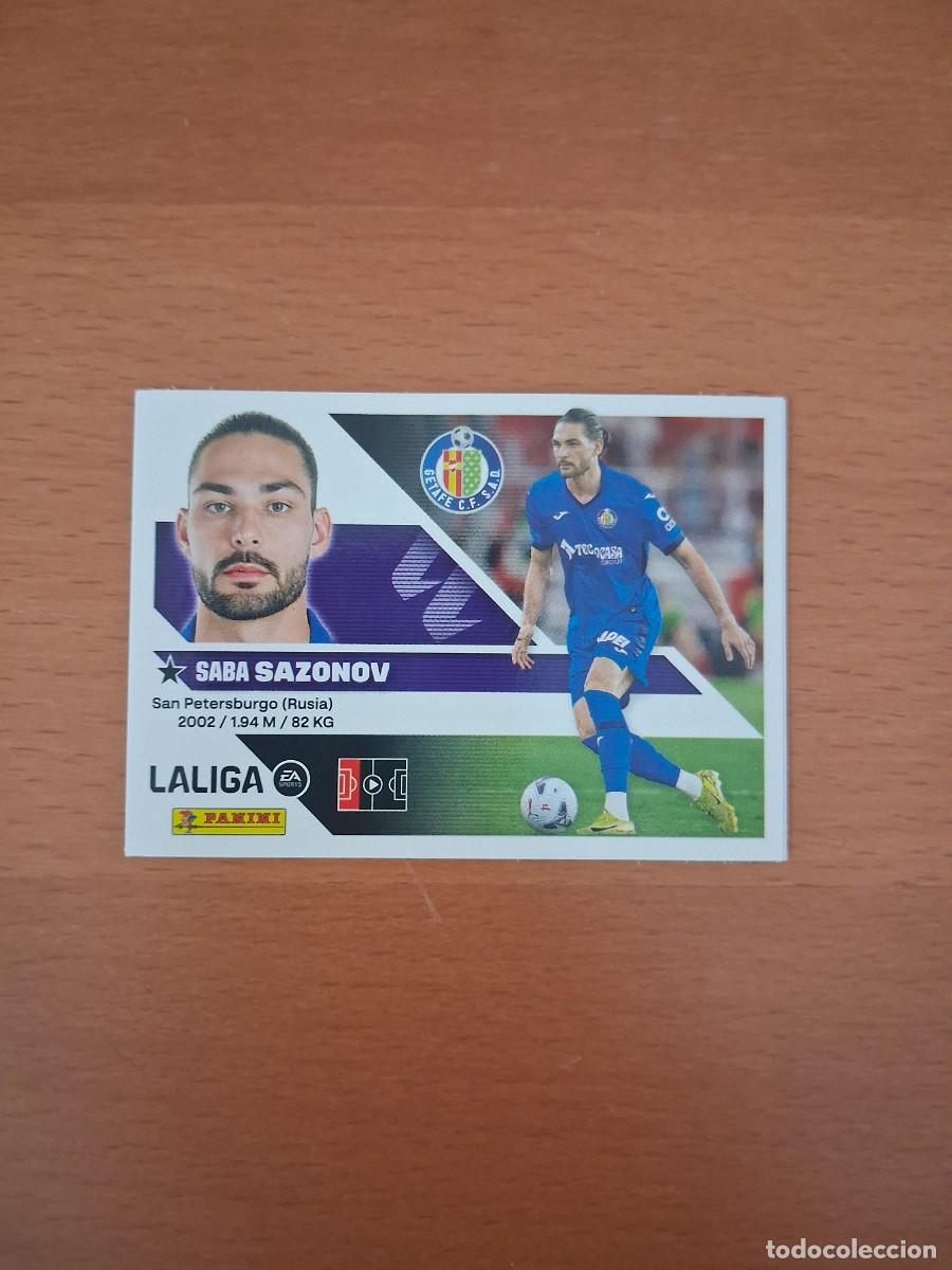 Cromos de f&uacute;tbol: Ediciones Este 2026 2027 26 27 Ultimos Fichajes Getafe CF 31 Sazonov