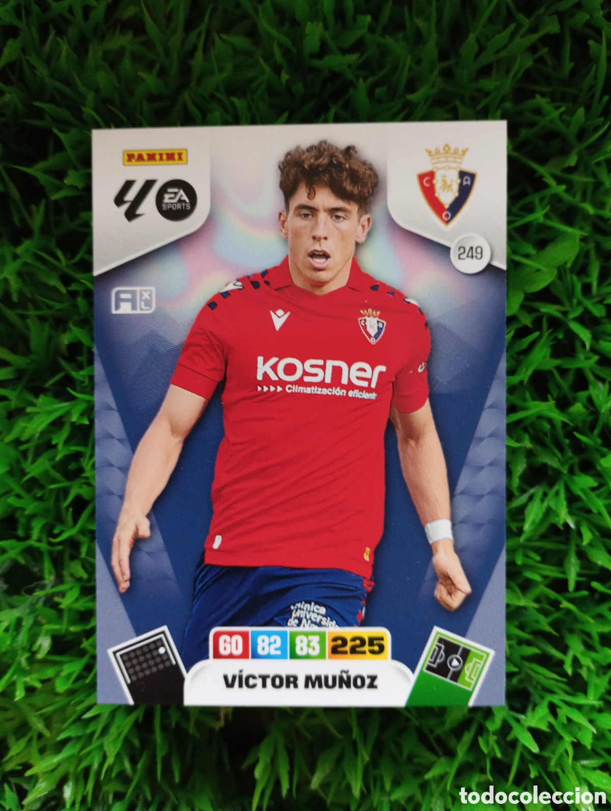 Cromos de f&uacute;tbol: Victor Mu&ntilde;oz Osasuna Adrenalyn 25-26 # 249