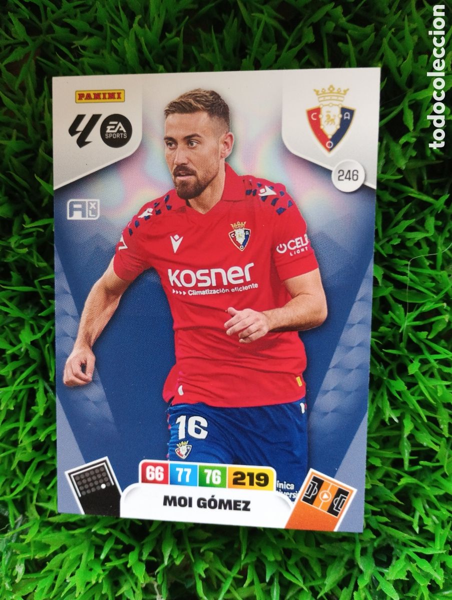 Cromos de f&uacute;tbol: Moi Gomez Osasuna Adrenalyn 25-26 # 246