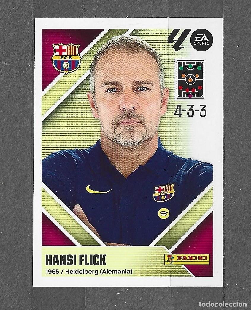 Cartes &agrave; collectionner de Football: Liga este 26/27 - Hansi Flick - N&ordm; 2 - FC Barcelona
