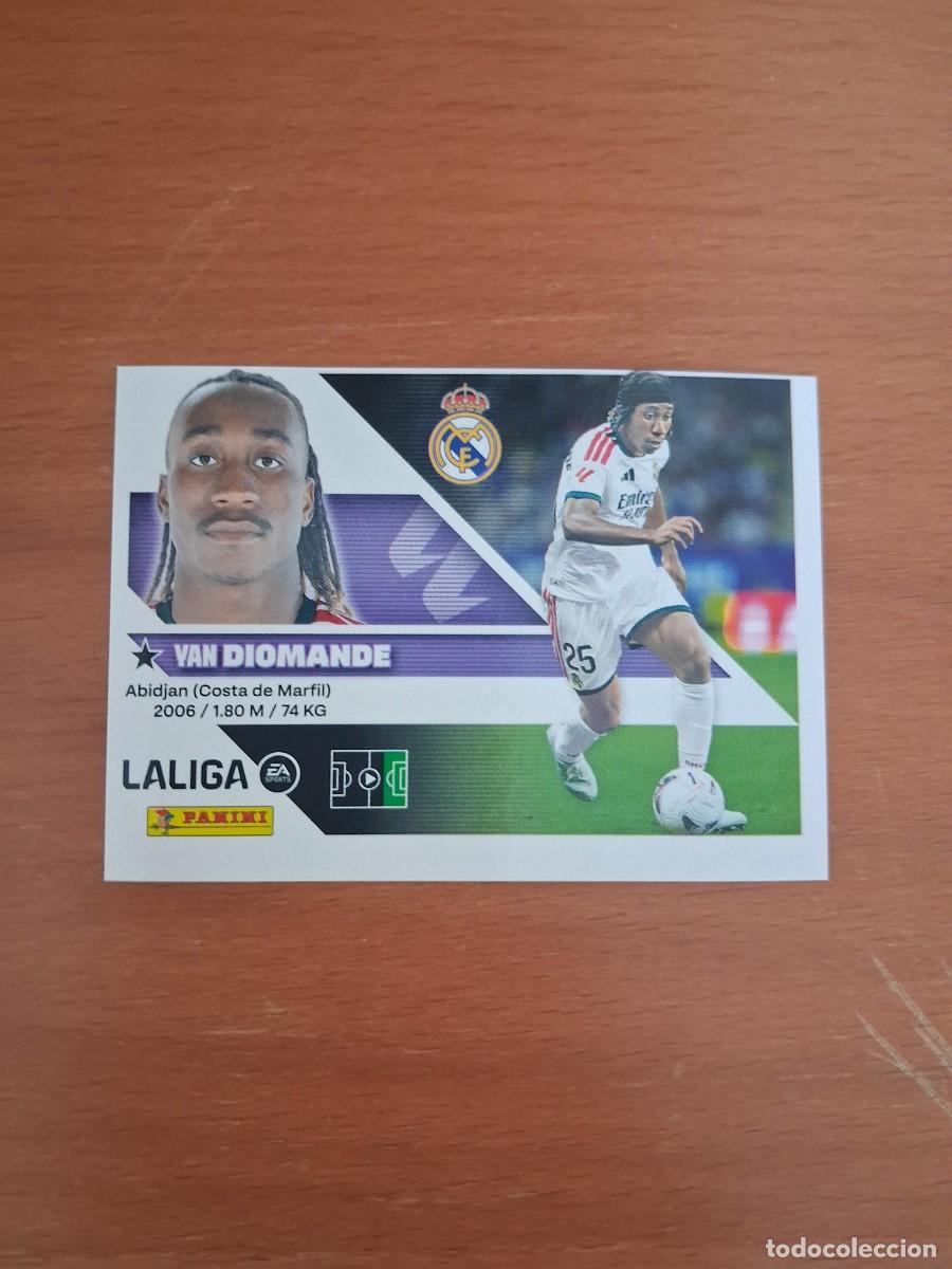 Cartes &agrave; collectionner de Football: Ediciones Este 2026 2027 26 27 Ultimos Fichajes Real Madrid 39 Diomande Error de corte