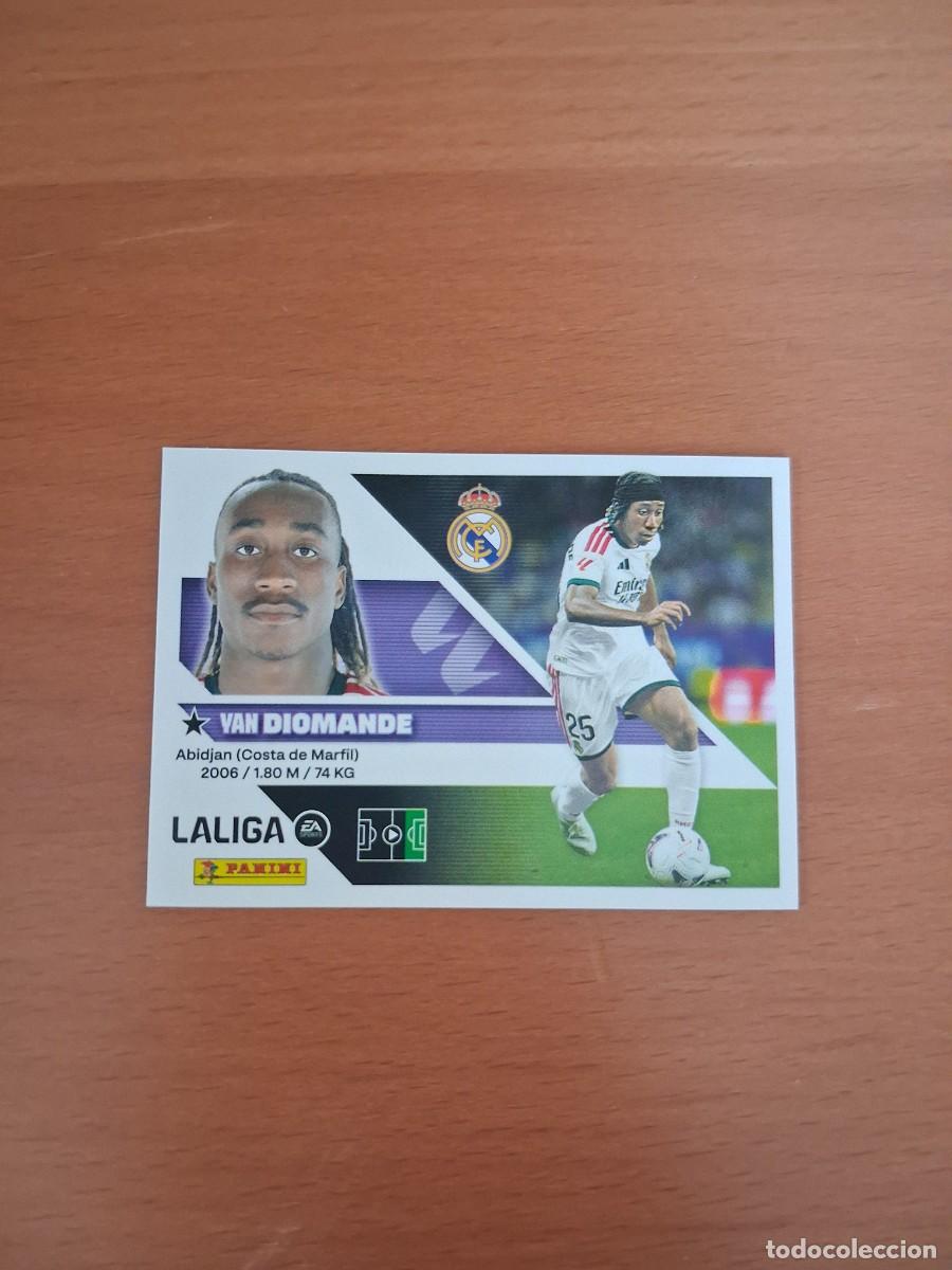 Cromos de f&uacute;tbol: Ediciones Este 2026 2027 26 27 Ultimos Fichajes Real Madrid 39 Diomande