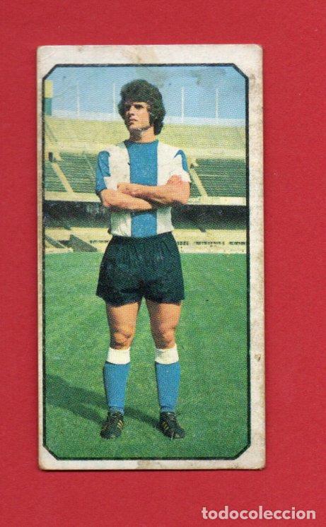 Cromos de f&uacute;tbol: ESTE 77 78 BARRIOS DEL HERCULES ERROR EN TRASERA CF SIN PEGAR ESTE 1977 1978