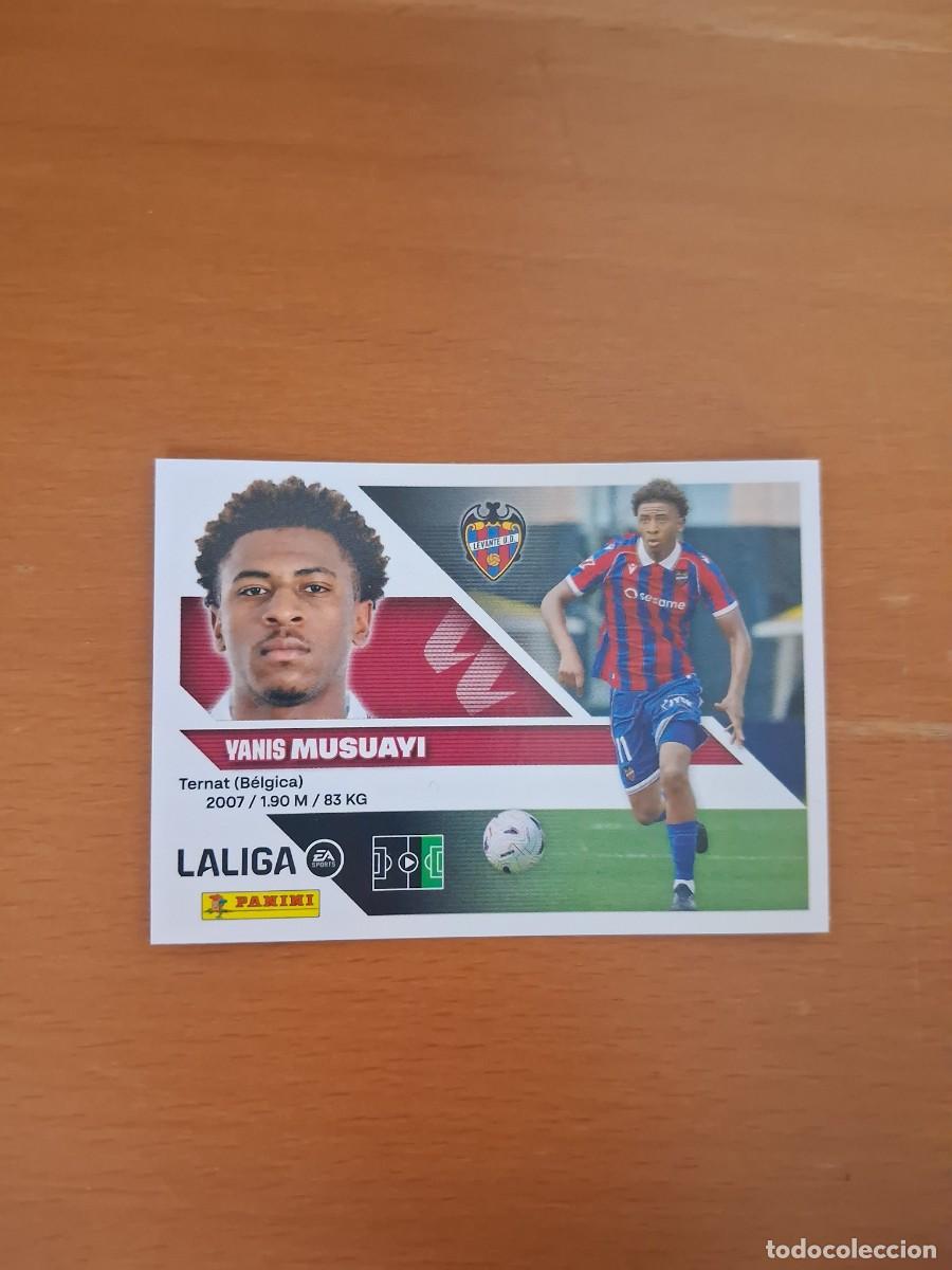 Cromos de f&uacute;tbol: Ediciones Este 2026 2027 26 27 Levante UD 20 BIS Musuayi Coloca