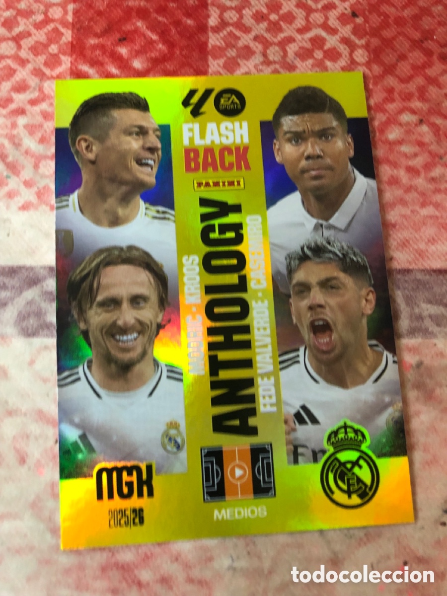 Cromos de f&uacute;tbol: 436 FLASHBACK ANTHOLOGY MEGACRACKS 2025 2026