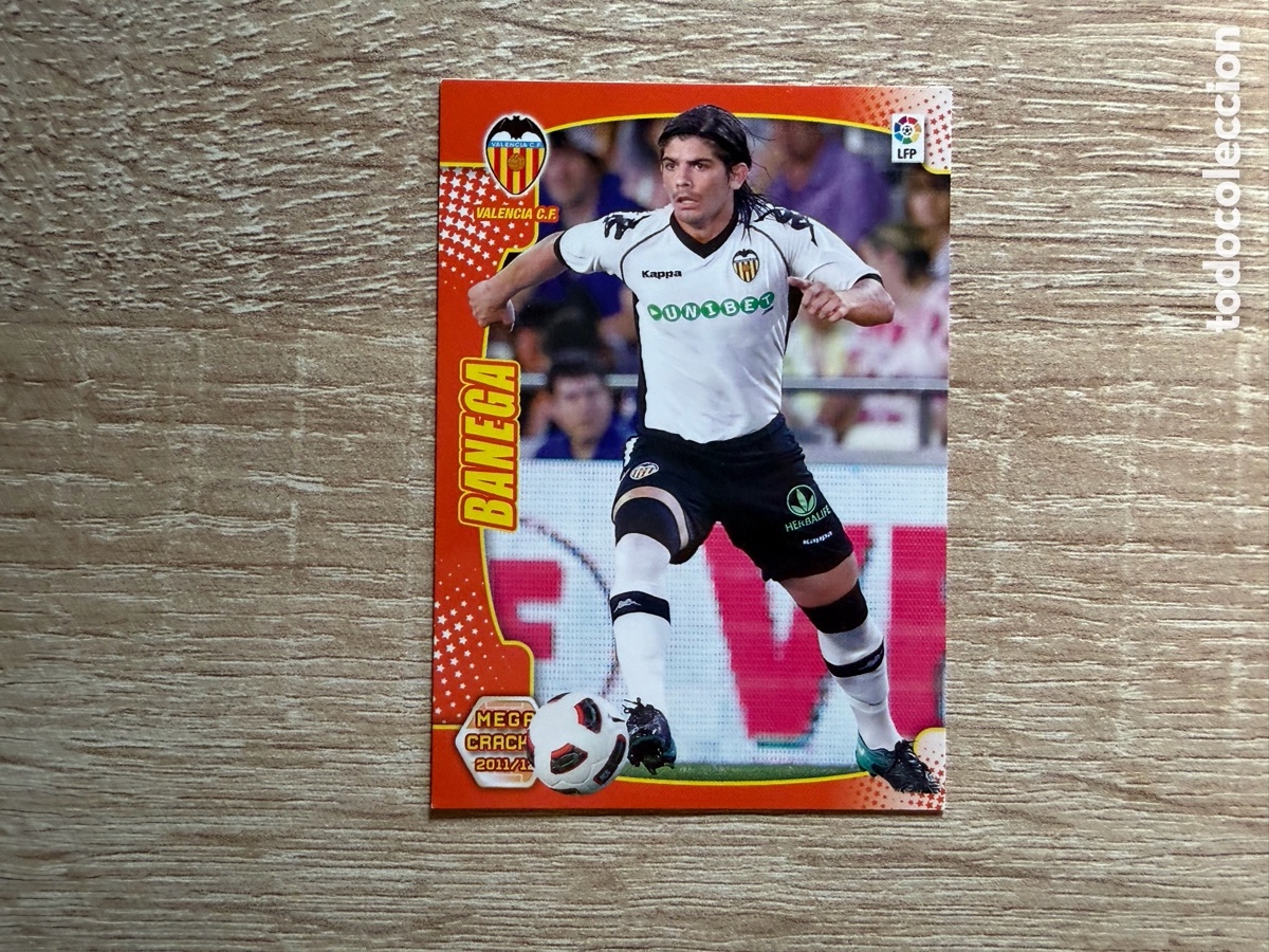 Cromos de f&uacute;tbol: BANEGA MEGACRACKS MGK 2011 2012 11 12 VALENCIA CF