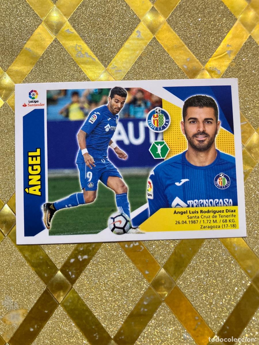 Football Stickers: CROMO DE FUTBOL ANGEL GETAFE NUMERO 15 LIGA ESTE 2017-18 PANINI 2017 2018 !