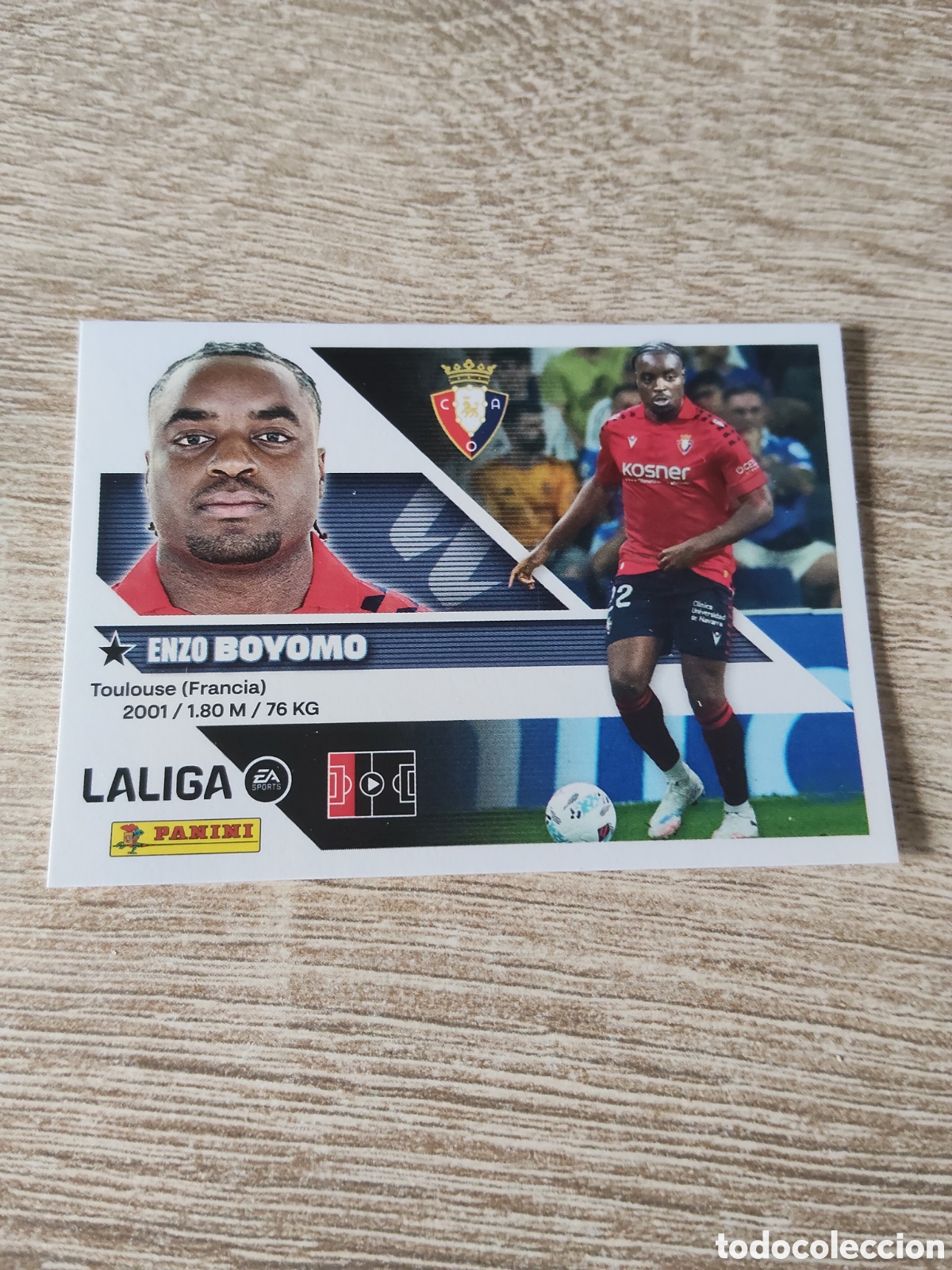 Figurine di Calcio: Boyomo Osasuna liga 2026 2027 26 27 ediciones este