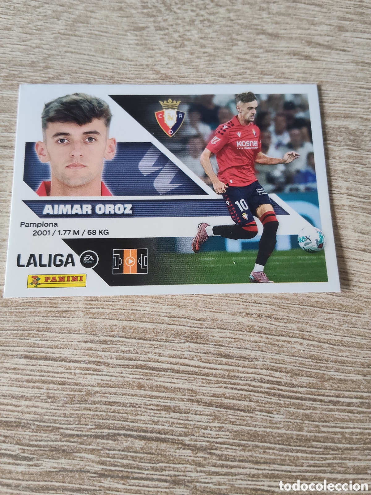 Cartes &agrave; collectionner de Football: Aimar Oroz Osasuna liga 2026 2027 26 27 ediciones este