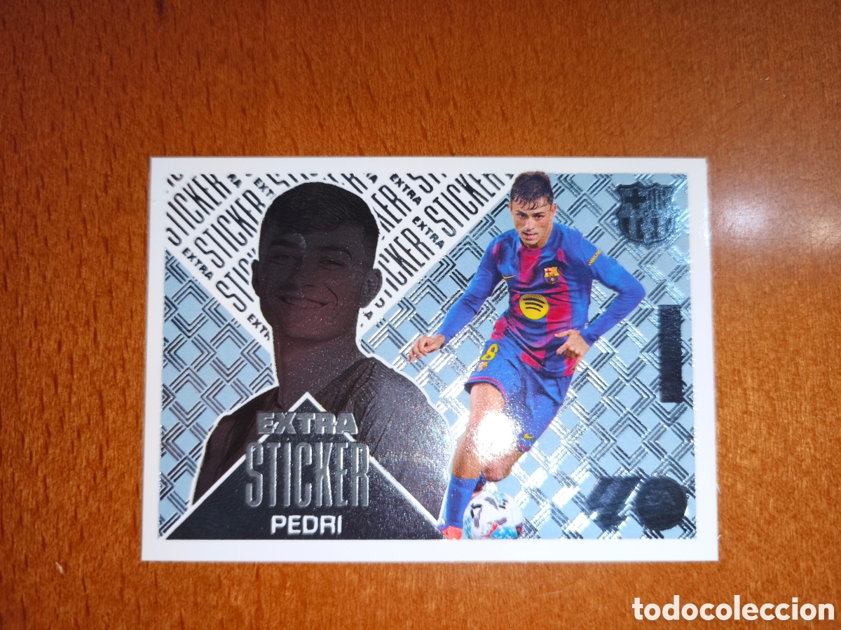 Fu&szlig;ball-Sticker: Pedri EXTRA STICKER Plata liga este 26/27 Barcelona