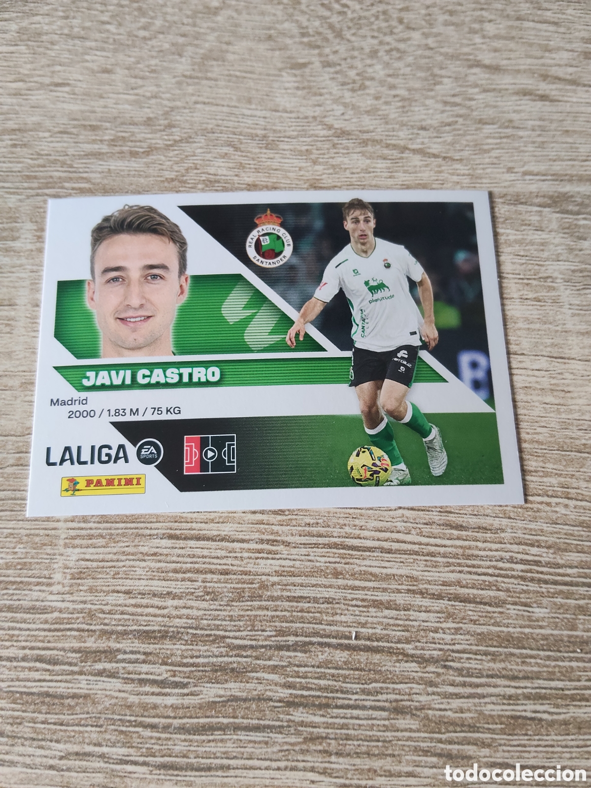 Cartes &agrave; collectionner de Football: Javi Castro Racing de Santander liga 2026 2027 26 27 ediciones este