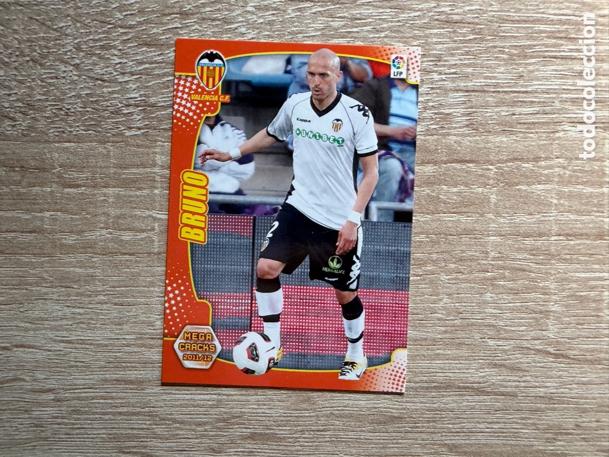 Cromos de f&uacute;tbol: BRUNO PANINI MEGACRACKS MGK 2011 2012 11 12 VALENCIA CF