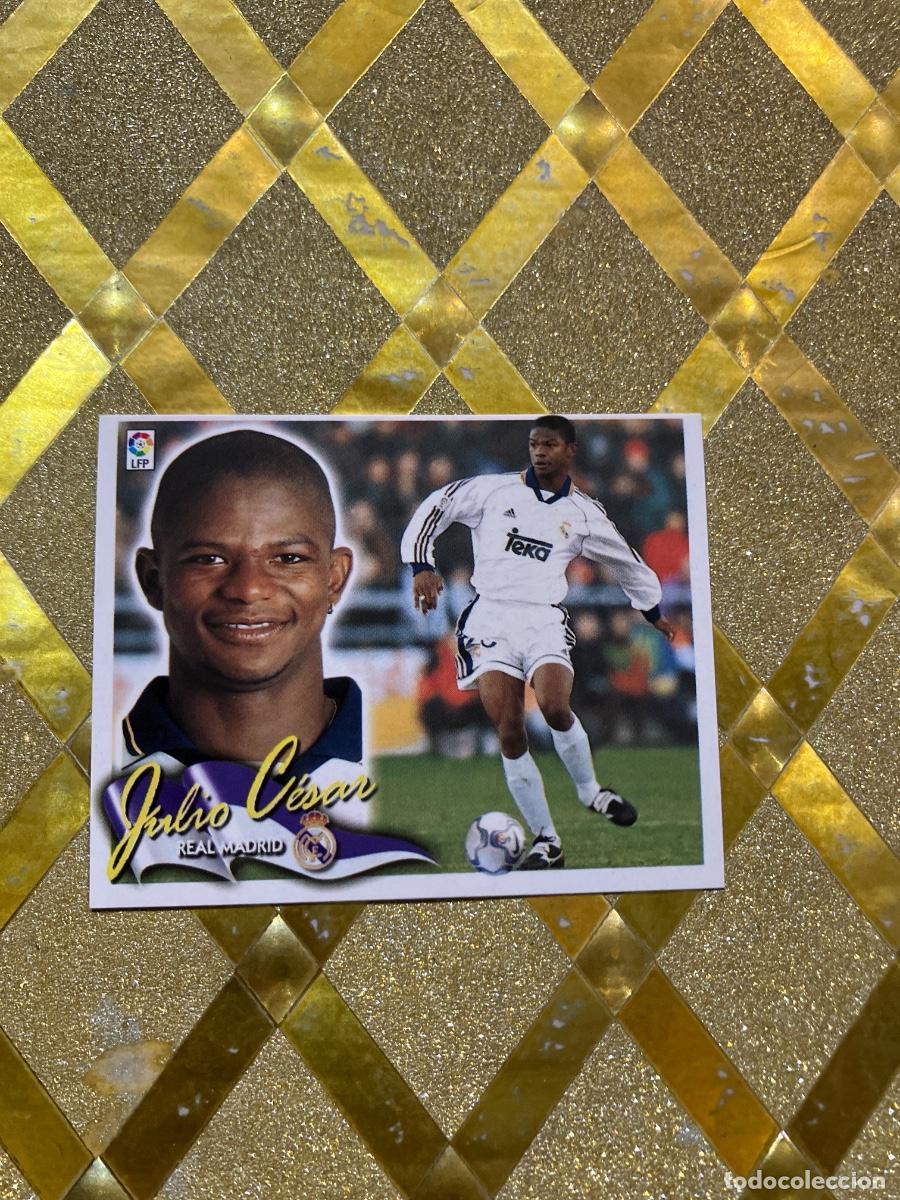 Cromos de f&uacute;tbol: CROMO DE FUTBOL LIGA ESTE 2000 2001 JULIO CESAR REAL MADRID PANINI !