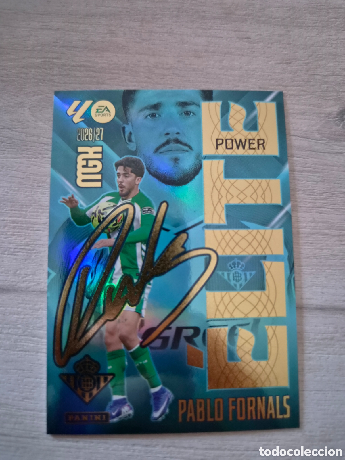 Cromos de f&uacute;tbol: P14 Elite Power Pablo Fornals Megacracks 26/27