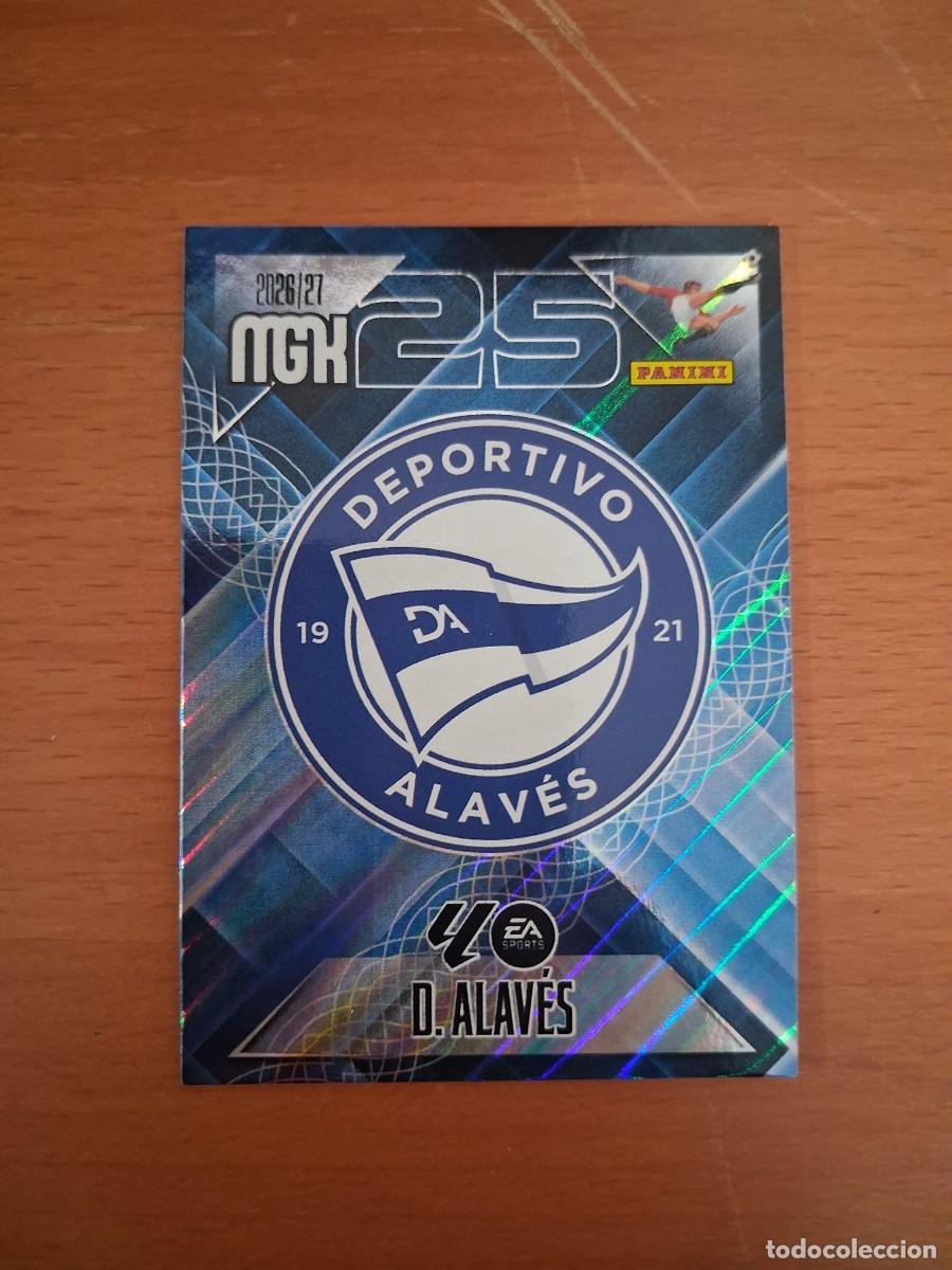 Football Stickers: Megacracks 2026 2027 26 27 Deportivo Alaves 19 Escudo