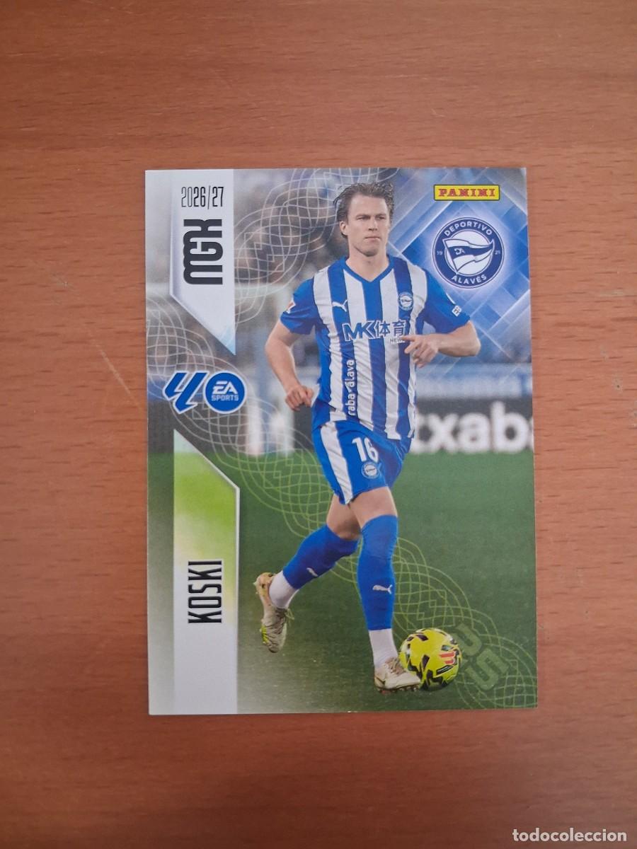Football Stickers: Megacracks 2026 2027 26 27 Deportivo Alaves 24 Koski