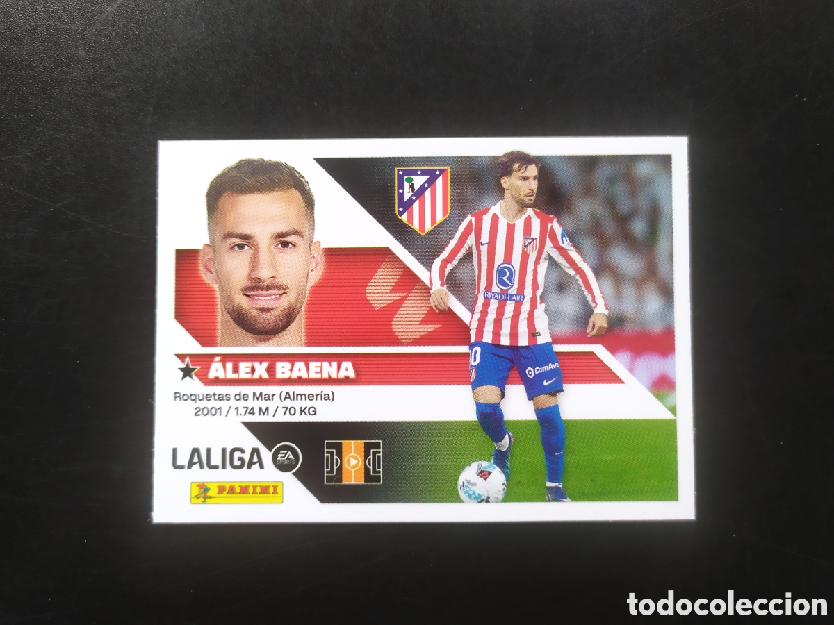 Figurine di Calcio: Liga este 2026 2027 26 27 panini Alex Baena n&deg; 15 Atl&eacute;tico Madrid