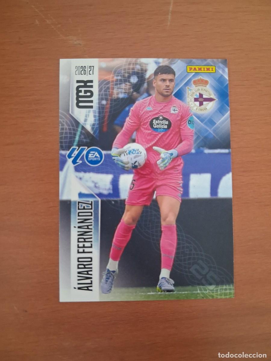 Cromos de f&uacute;tbol: Megacracks 2026 2027 26 27 RC Deportivo 128 Alvaro Fernandez