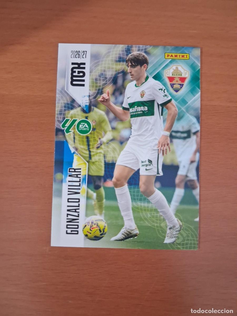 Cromos de f&uacute;tbol: Megacracks 2026 2027 26 27 Elche CF 154 Gonzalo Villar
