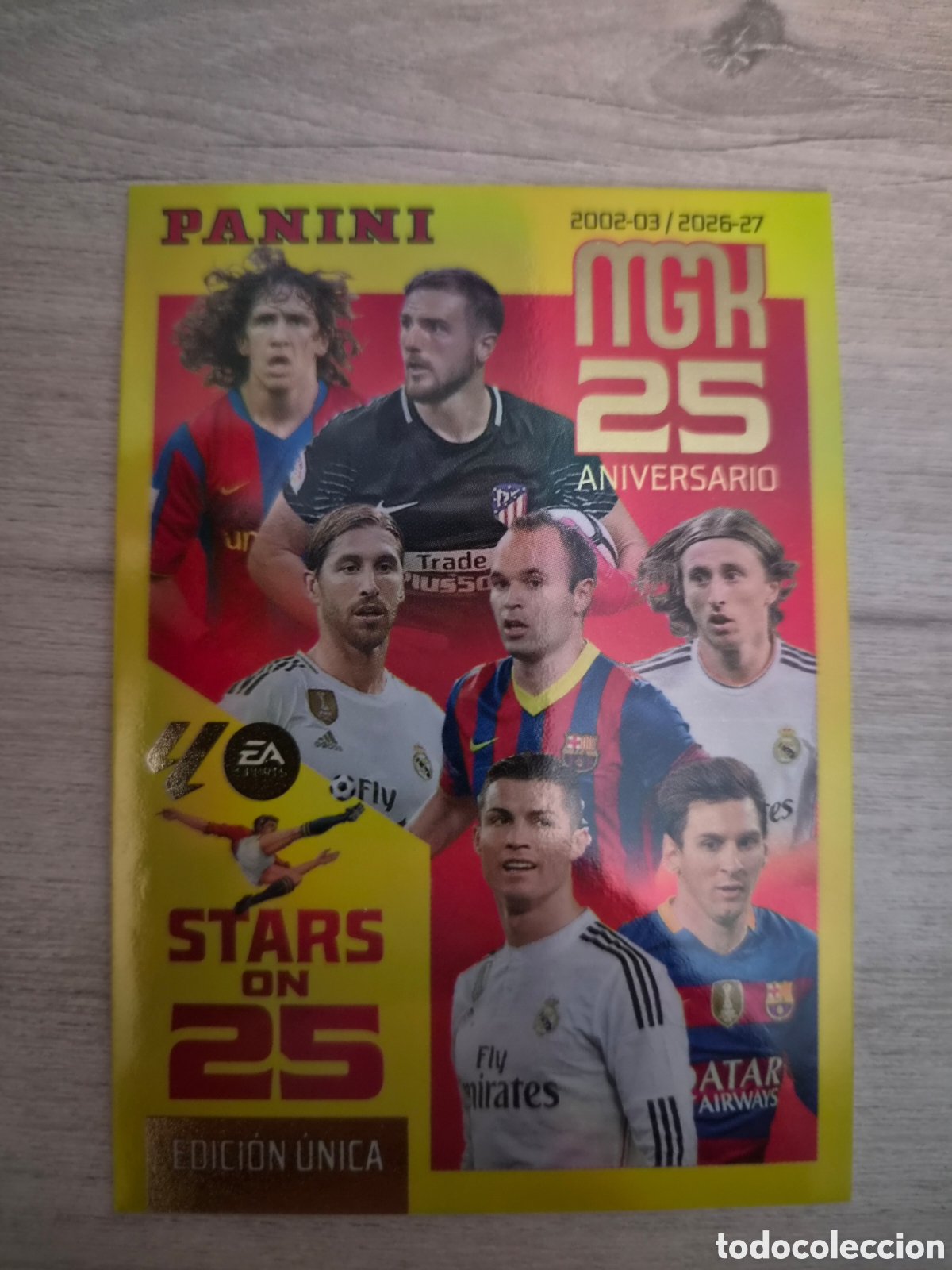 Cromos de f&uacute;tbol: N&deg;425 Stars On 25 Megacracks 26/27