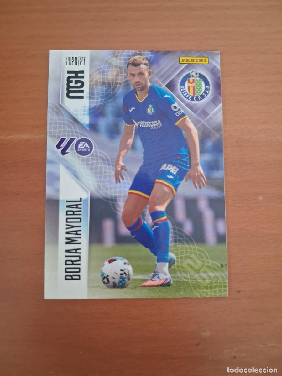 Cromos de f&uacute;tbol: Megacracks 2026 2027 26 27 Getafe CF 195 Borja Mayoral