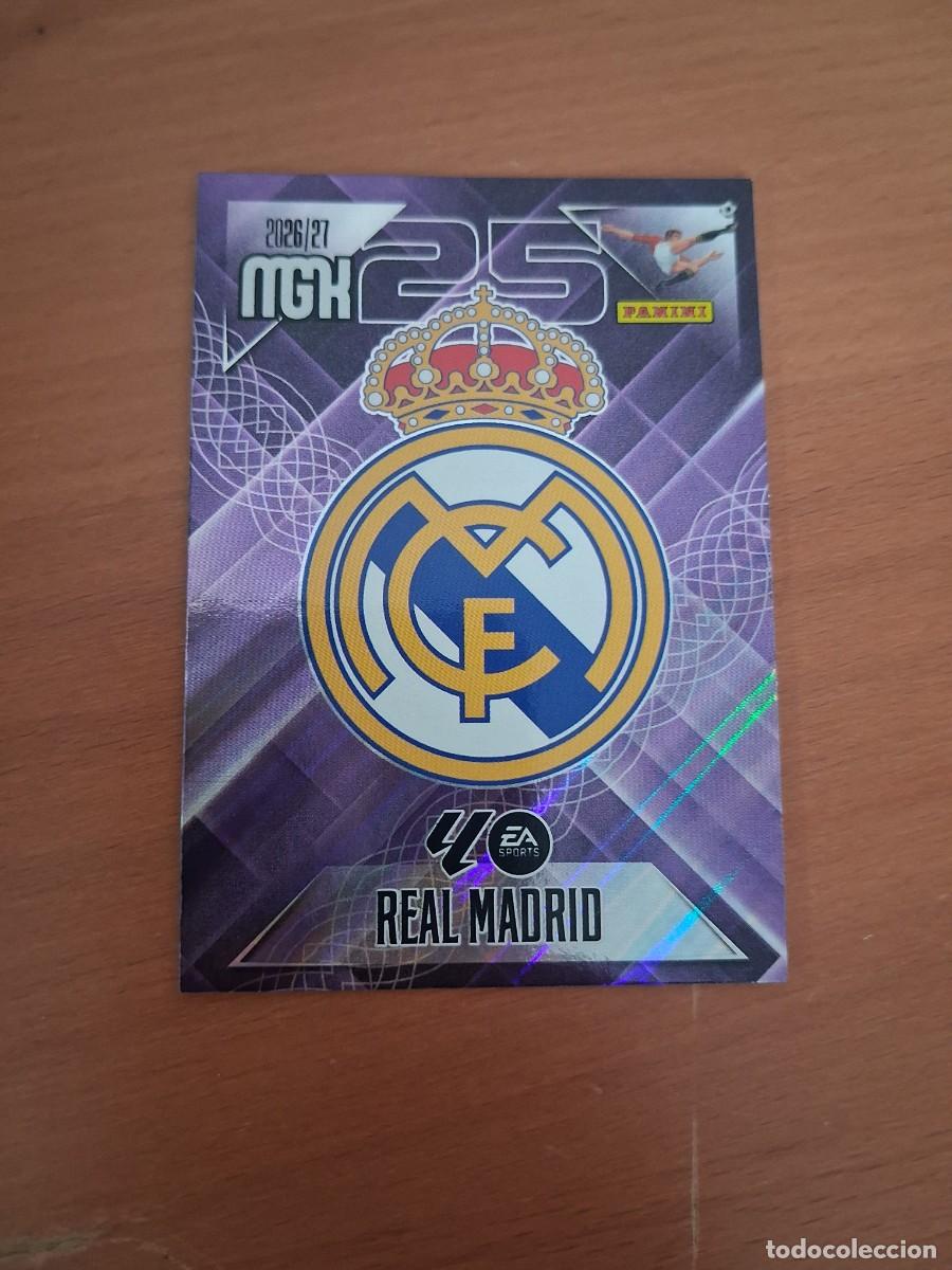 Cromos de f&uacute;tbol: Megacracks 2026 2027 26 27 Real Madrid 217 Escudo